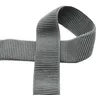 Gummiband 50 mm Elastic Rib Band ab 1m geripptes Gummiband Bund Bündchen Gürtel grau Produktbild-Vorschau