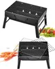 przenośny grill węglowy 35x27x20 cm, składany grill, Podgląd zdjęcia produktu 11