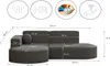 Kaiser Möbel Gartenmöbel Ecksofa, Couch ,Sofa L-Form Produktbild-Vorschau 3