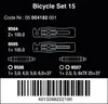 Wera 05004182001 Wera Bicycle Set 15 Vista previa de la imagen del producto 17