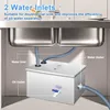 Fettabscheider 50 l Edelstahl 5-stufiger Filter 2 Zuläufe Vista previa de la imagen del producto