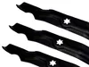 3 X 45 CM Lama per tosaerba Cub Cadet CC GT RZT 1225 1224 Anteprima dell’immagine prodotto 6