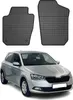 2014-2021 Skoda Fabia Van Fußmatten Gummi Schwarz 2 tlg Produktbild-Vorschau 1