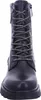 A black women's boot is shown from the front against a white background. Produktbild-Vorschau