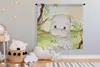 MuchoWow® Wandteppich Wandbehang Nilpferd - Dschungel - Produktbild-Vorschau 3