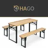 HAGO24 Kindersitzgruppe Picknickbank Gartenbank Produktbild-Vorschau 6