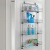 Metaltex Deurrek 4 Etages 17x45x103 cm Zilver/Metaal Anteprima dell’immagine prodotto 2