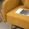 HOMCOM 2 Sitzer Sofa Couch mit 2 Wurfkissen gepolsterter Produktbild-Vorschau 9