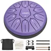 LEKATO 6" Steel Tongue Drum 11 Töne D-Tonart Produktbild-Vorschau 3