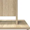 vidaXL Bistro stôl Sonoma Oak 60x60x75 cm Materiál dreva Náhľad obrázku produktu 6