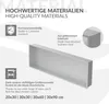 LuxeBath Nástenná výklenka z nehrdzavejúcej ocele, 90x30x10 Náhľad obrázku produktu 5