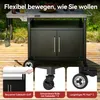 Royal Gourmet Grillwagen mit Klappbarem Seitentisch, Produktbild-Vorschau 6
