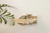 Hamac mural en bois, 38 x 33,5 x 16 cm, naturel/gris, Kerbl Voir les images du produit 3
