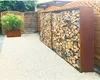 Kaminholzunterstand Palatino Corten mit Rückwand 150 x 40 x Produktbild-Vorschau 4