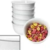 Ritzenhoff 6x Venezia Müslischalen 500ml Relief weiß Produktbild-Vorschau 1