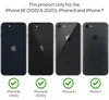 NALIA Klapp Hülle für iPhone SE 2022 / SE 2020 / 8 / 7, Produktbild-Vorschau 4