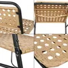 Bistro set 'Brienza' 3-dílný set polyratan béžový Náhled obrázku produktu 10