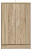 vidaXL Szafka na buty dąb sonoma 60x35x92 cm Materiał Podgląd zdjęcia produktu 4