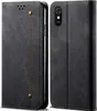 Redmi 9A Hülle, LaimTop Denim Leder Brieftasche Produktbild-Vorschau 1