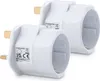 kwmobile 2x Steckdosenadapter England | Reiseadapter UK Produktbild-Vorschau 4