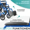 Rollstuhl RIO - faltbarer & leichter Greifreifen-Rollstuhl Produktbild-Vorschau 3