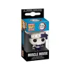 A product shot of a Funko Pocket Pop! Keychain featuring Muscle Mouse from Demon Slayer, presented in its retail packaging. Produktbild-Vorschau