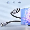Ugreen Mini HDMI zu HDMI Kabel 8K 2m Grau Produktbild-Vorschau 6