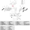 Ricambio per filtro biologico per laghetti SunSun CBF-350 Anteprima dell’immagine prodotto 2