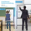 Obojstranná mobilná tabuľa s podnosom na perá a Náhľad obrázku produktu 3