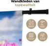 MuchoWow® Wandteppich Wandbehang Blumen - Wiese - Lila - Produktbild-Vorschau 3