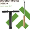 Provzdušňovač trávníku Dönges se 3 hroty + sběrný box na Náhled obrázku produktu 3