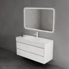 doporro Mobile Bagno Sospeso Mobiletto Sottolavabo da 120 Anteprima dell’immagine prodotto 2