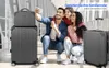 Mulisoft Gepäcksets 4 Teilig Kofferset mit Beautycase ABS Produktbild-Vorschau 12