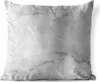 MuchoWow® Outdoor Kissen - Marmor - Chic - Textur - Weiß - Produktbild-Vorschau 1