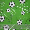 50m x 0,40m JUNOPAX® Papier Tischläufer Fußball Produktbild-Vorschau 3