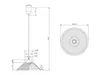 Trio 301400101 Pendelleuchte E27 60W D: 30cm H: 15cm L: Produktbild-Vorschau 8