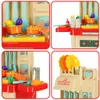 Kinderspielzeug Küche Ofen Brenner Lichter + Zubehör Produktbild-Vorschau 11