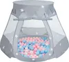 Selonis Spielzelt 105x90cm 100 Bälle ∅6cm Zelt Mit Bunten Produktbild-Vorschau 1