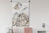 MuchoWow® Wandteppich Wandbehang Dinosaurier - Dschungel Produktbild-Vorschau 2