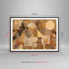 Gerahmtes Poster - Schwarzer Rahmen - Abstraktion Figuren Produktbild-Vorschau 5