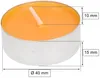 KOTARBAU® 6er Pack Duftkerzen Teelichter Vanille Orange Produktbild-Vorschau 2