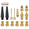 25 parti/set adattatore valvola pompa per SV AV DV Dunlop Anteprima dell’immagine prodotto 1