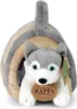 Husky di peluche con trasportino, 13 cm, ecologico Anteprima dell’immagine prodotto 2