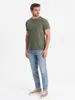 Ombre Clothing Kurzarmhemd für Männer Douma khaki 3XL Produktbild-Vorschau 2