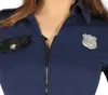 Close-up of a person wearing a blue police-style costume. Produktbild-Vorschau