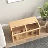 PawHut Cage pour petits animaux en bois, cage pour petits Voir les images du produit 7
