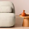 sweeek - 360°-Drehsessel mit strukturiertem Bouclé-Bezug - Produktbild-Vorschau 4