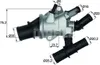 MAHLE Thermostat Kühlmittel 88°C für ALFA ROMEO 147 (937) Produktbild-Vorschau 1