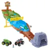 Hot Wheels Monster Trucks Rennstrecke Spielset mit 2 Produktbild-Vorschau 2
