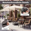 Stojak na parasol COSTWAY, stojak na parasol, z możliwością Podgląd zdjęcia produktu 6